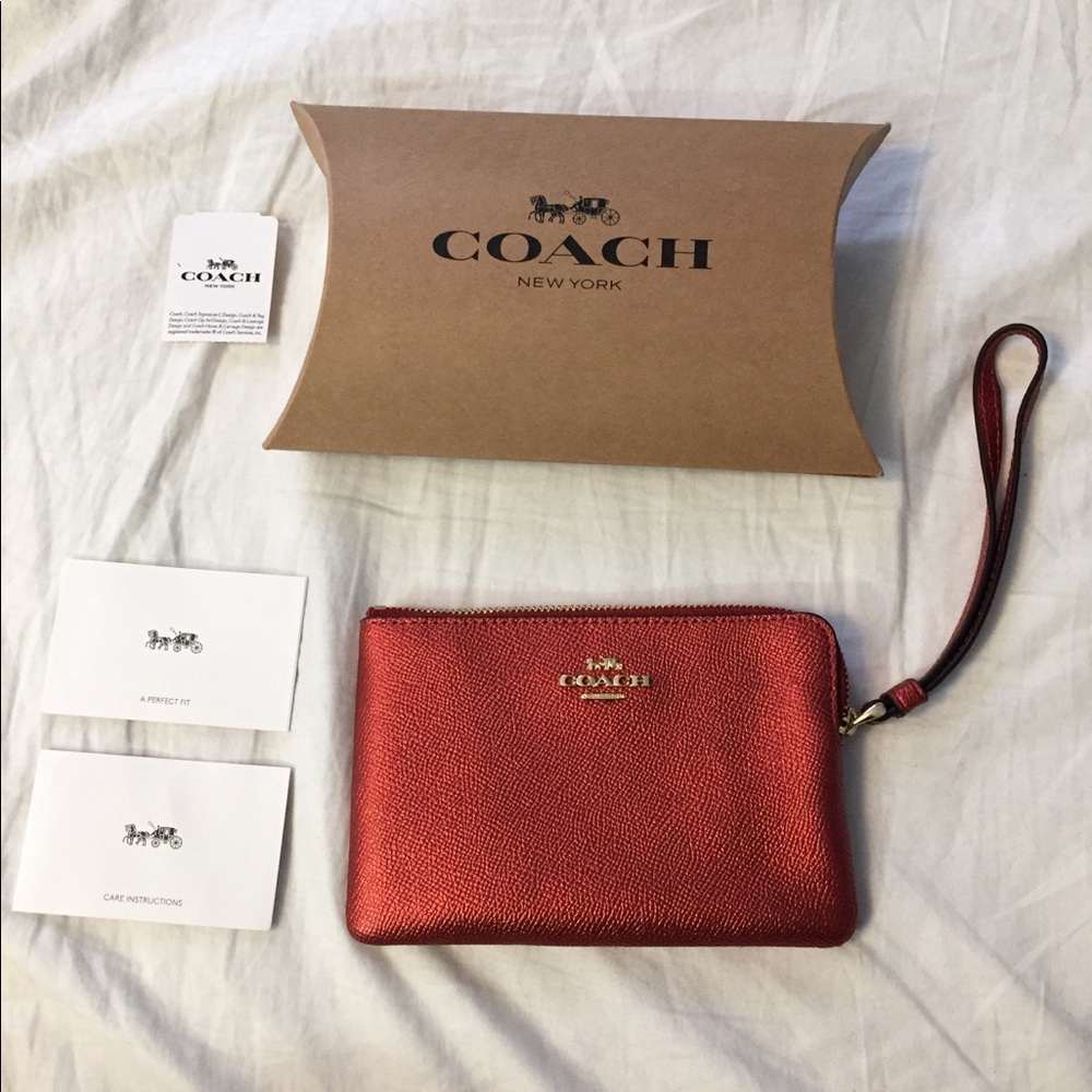 COACH wristlet